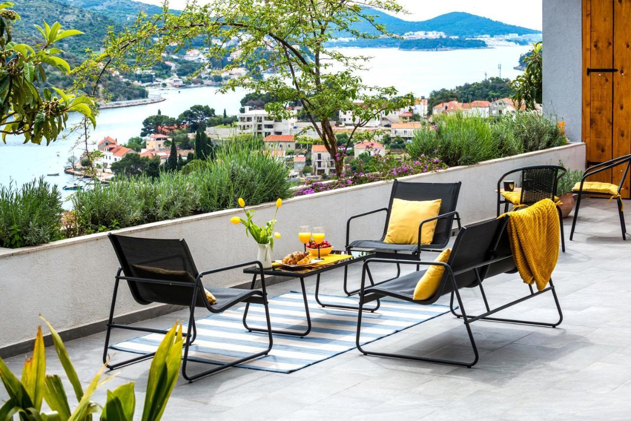 Villa Mardia- Sea View Infinity Pool Built 2023 Zaton  Luaran gambar